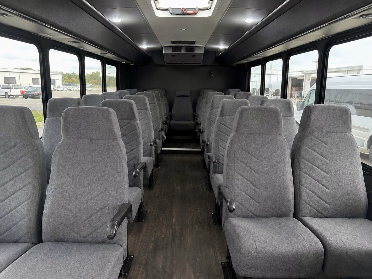 20 passenger minibus inside