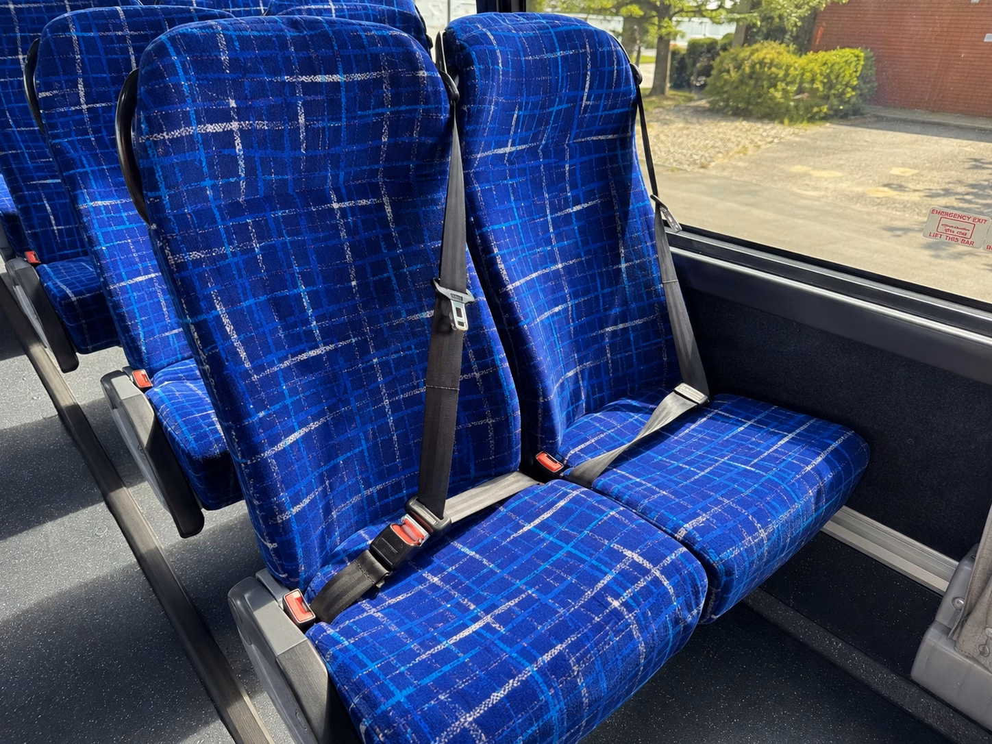 reno charter bus interior
